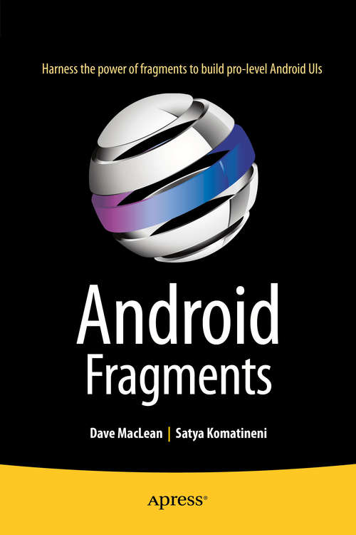 Book cover of Android Fragments