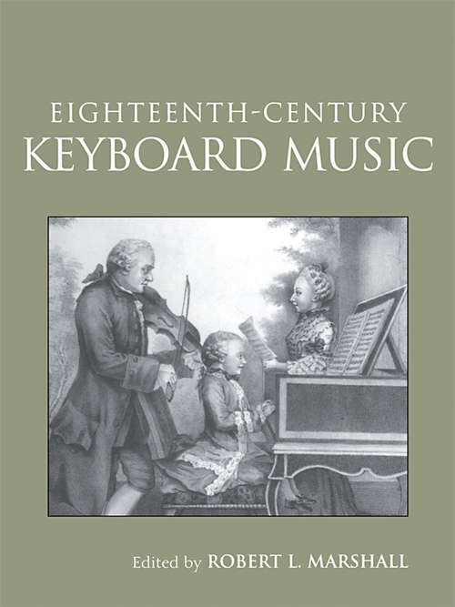 Book cover of Eighteenth-Century Keyboard Music (2)