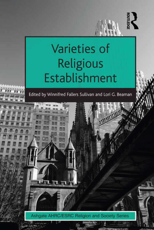 Cover image of Varieties of Religious Establishment