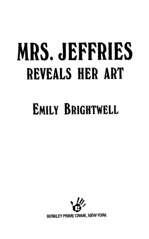 Book cover of Mrs. Jeffries Reveals Her Art (Mrs Jeffries #12)