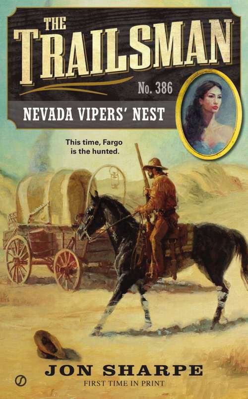 Book cover of Nevada Viper's Nest (Trailsman #386)