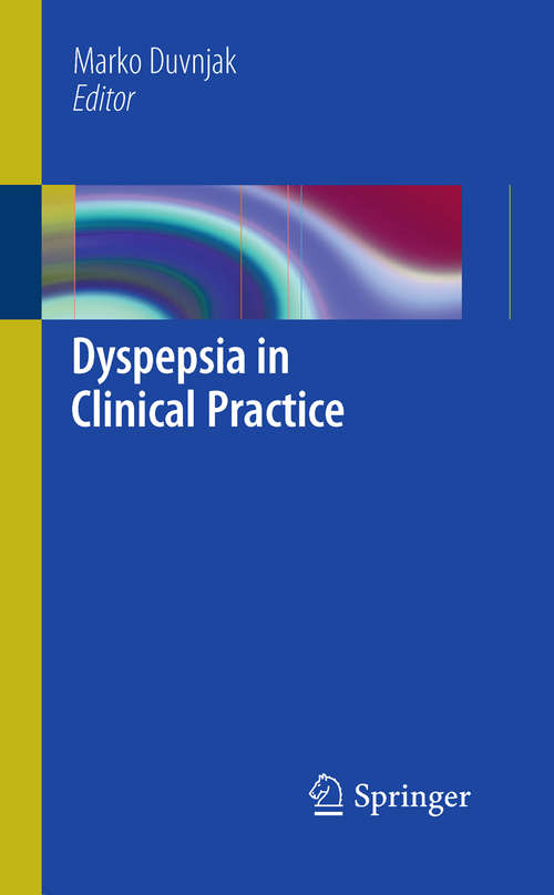 Book cover of Dyspepsia in Clinical Practice