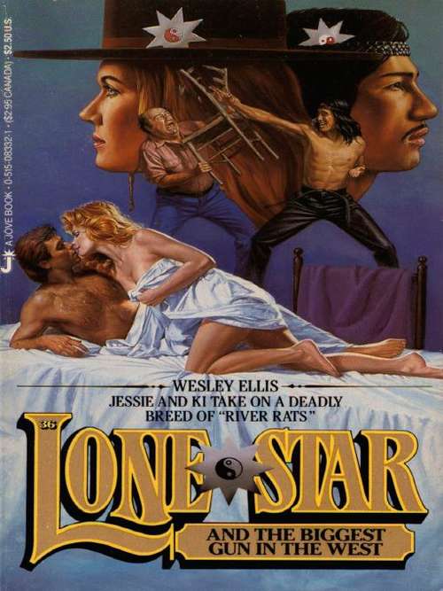 Book cover of Lone Star and the Biggest Gun in the West (Lone Star #36)