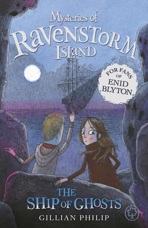 Book cover of Mysteries of Ravenstorm Island: The Ship of Ghosts