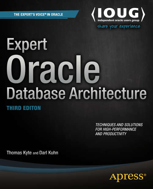 Book cover of Expert Oracle Database Architecture
