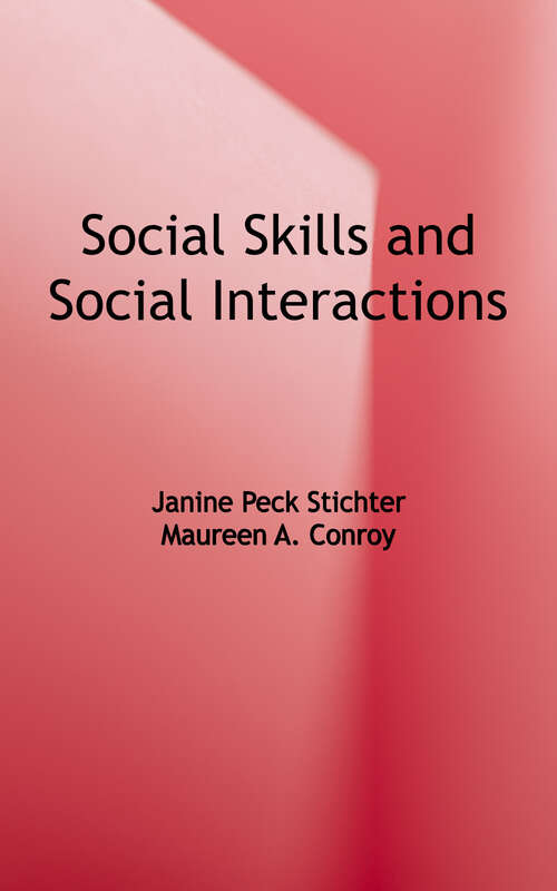 Book cover of Social Skills and Social Interactions (2nd Edition)