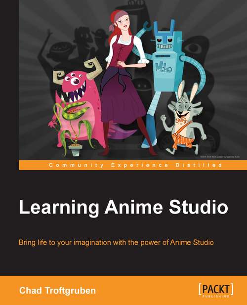 Book cover of Learning Anime Studio