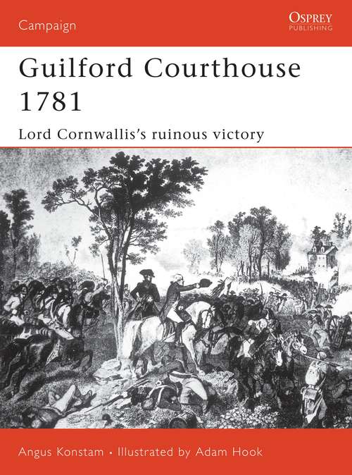 Book cover of Guilford Courthouse 1781