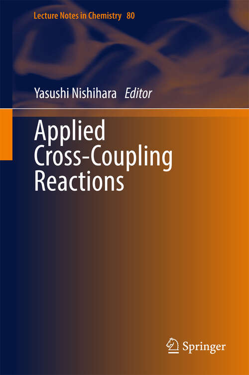 Book cover of Applied Cross-Coupling Reactions