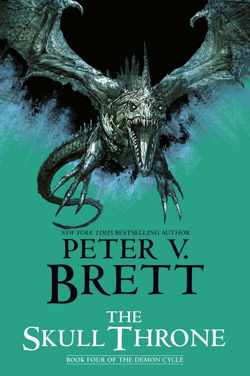 Book cover of The Skull Throne
