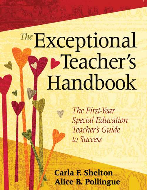 Book cover of The Exceptional Teacher's Handbook: The First-Year Special Education Teacher?s Guide to Success (2)