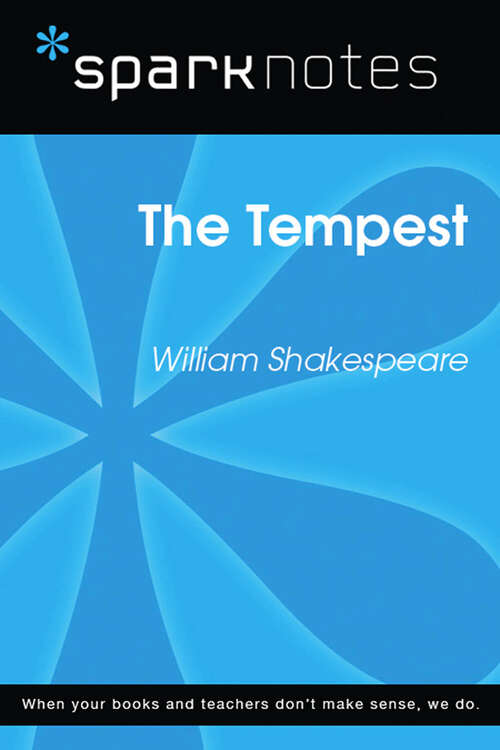 Book cover of The Tempest (SparkNotes Literature Guide Series)