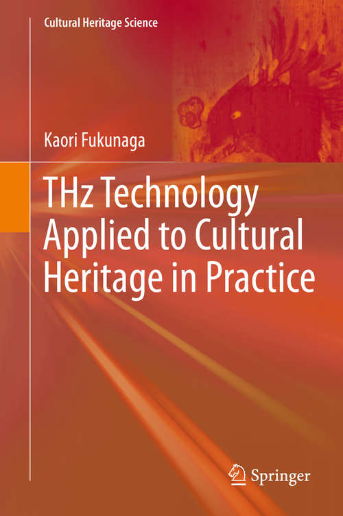 Book cover of THz Technology Applied to Cultural Heritage in Practice