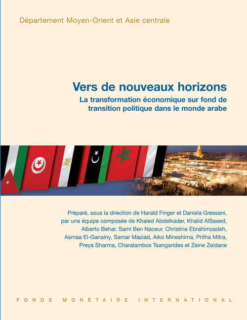 Book cover of Vers de nouveaux horizons: La transformation économique sur fond de transition politique dans le monde arabe