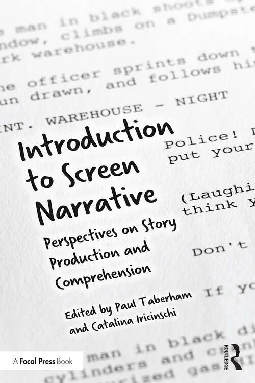 Book cover of Introduction to Screen Narrative: Perspectives on Story Production and Comprehension