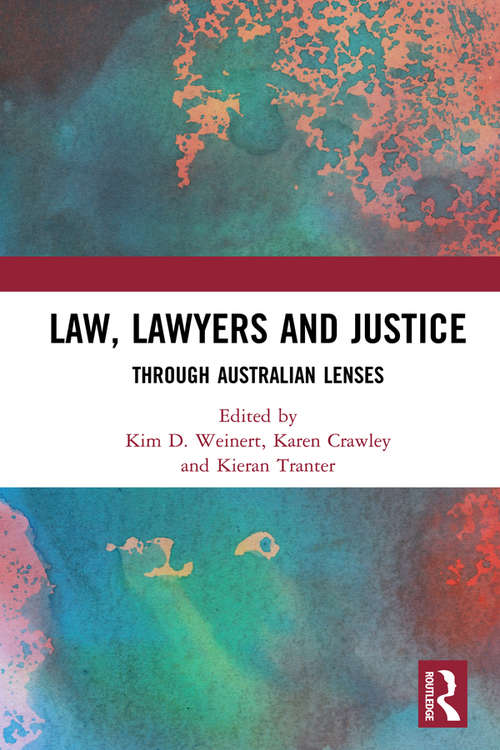 Cover image of Law, Lawyers and Justice