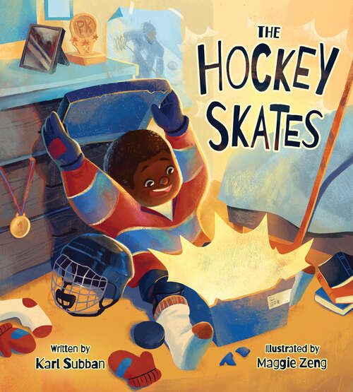 Book cover of The Hockey Skates