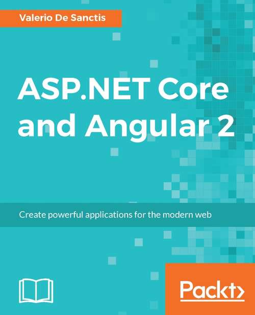 Book cover of ASP.NET Core and Angular 2