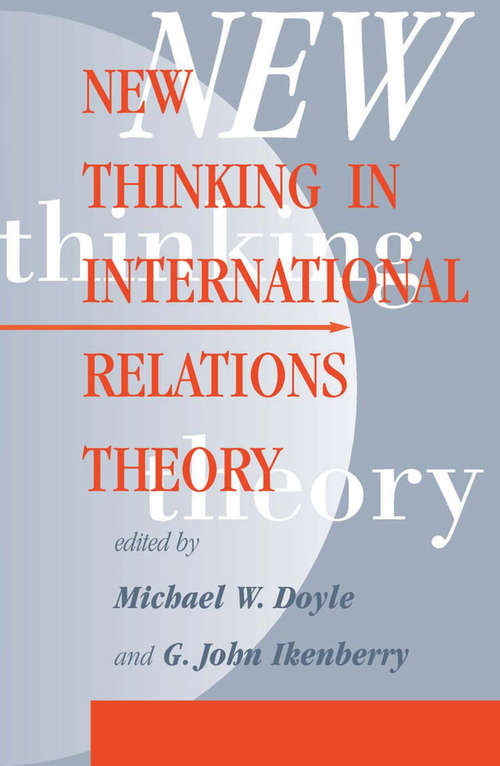 Cover image of New Thinking In International Relations Theory