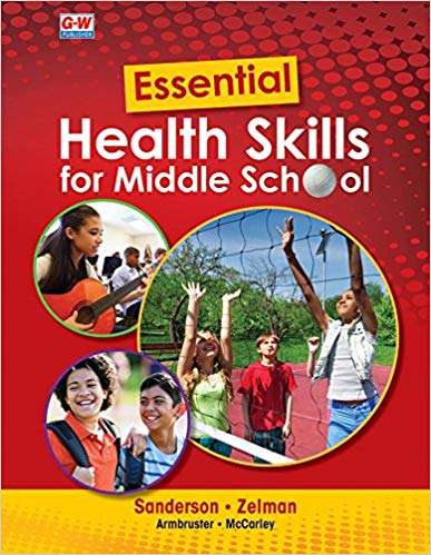Book cover of Essential Health Skills for Middle School