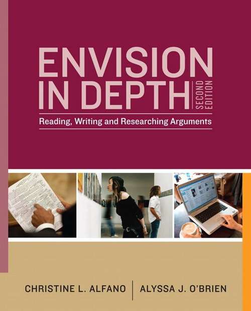 Book cover of Envision In Depth: Reading, Writing, and Researching Arguments