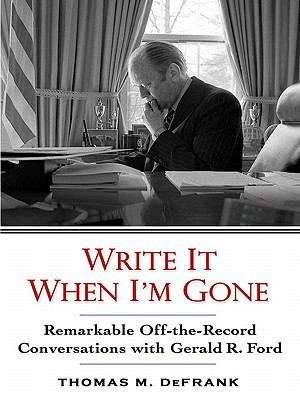 Book cover of Write It When I'm Gone