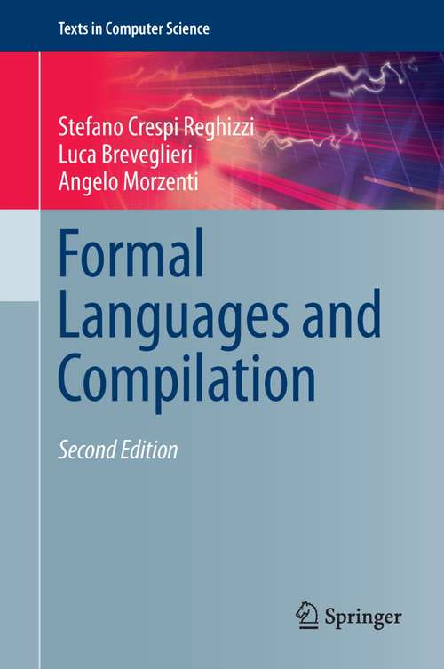 Book cover of Formal Languages and Compilation