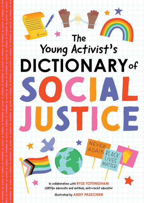 Book cover of The Young Activist's Dictionary of Social Justice