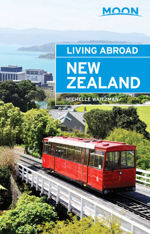 Book cover of Moon Living Abroad New Zealand