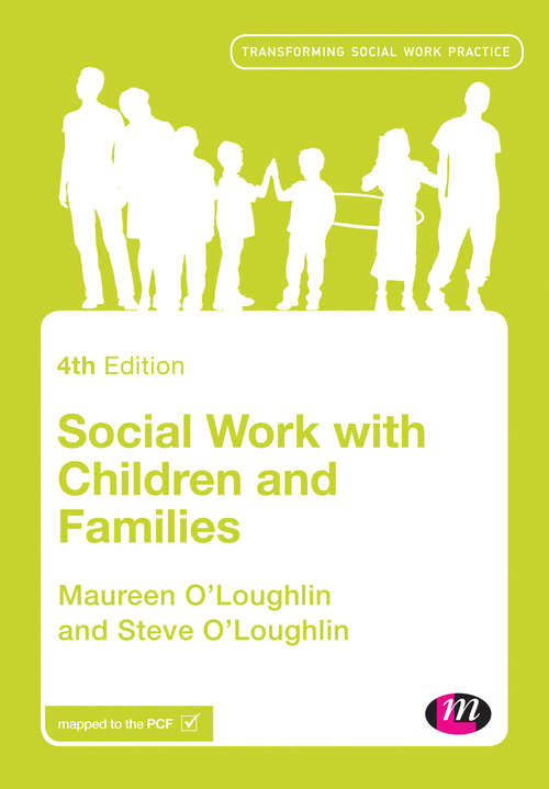Book cover of Social Work with Children and Families
