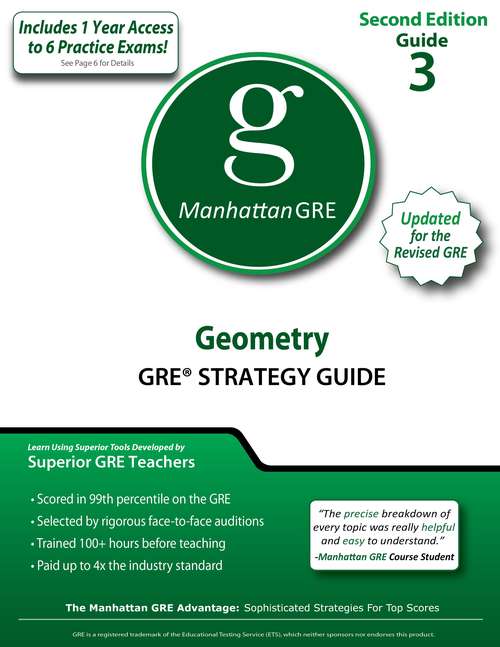 Geometry: GRE Math Strategy Guide 2nd  Edition
