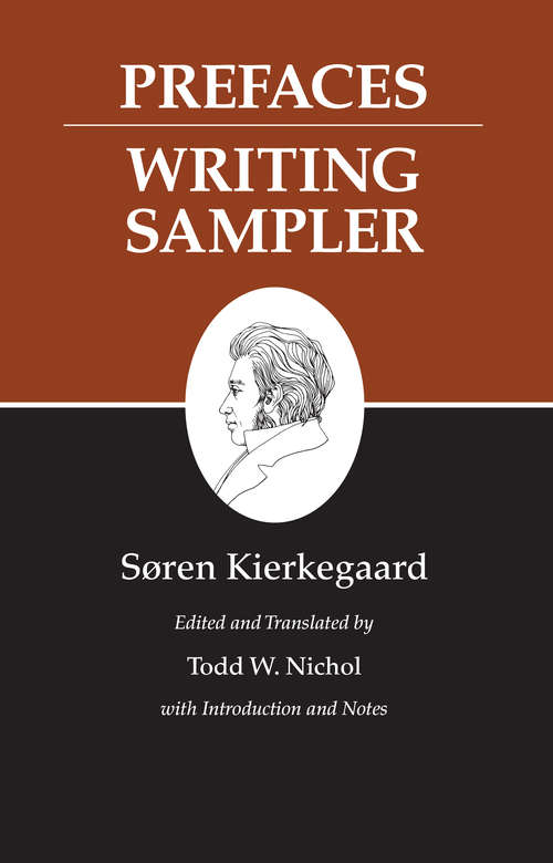 Book cover of Kierkegaard's Writings, IX