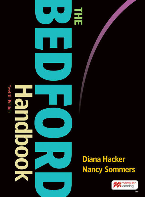 Book cover of The Bedford Handbook (Twelfth Edition)