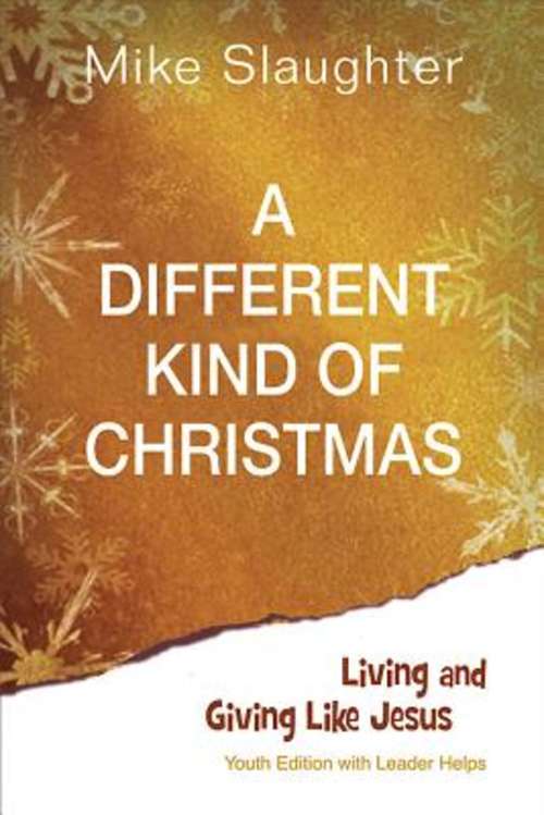 Book cover of A Different Kind of Christmas Youth Study