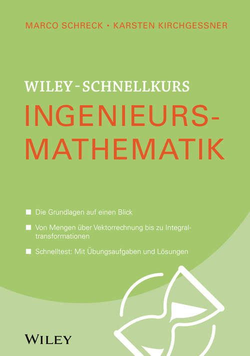 Book cover of Wiley-Schnellkurs Ingenieursmathematik (Wiley Schnellkurs)