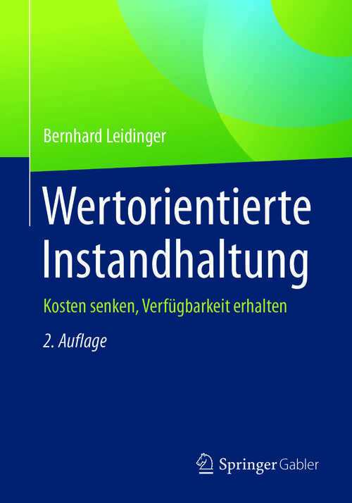 Book cover of Wertorientierte Instandhaltung