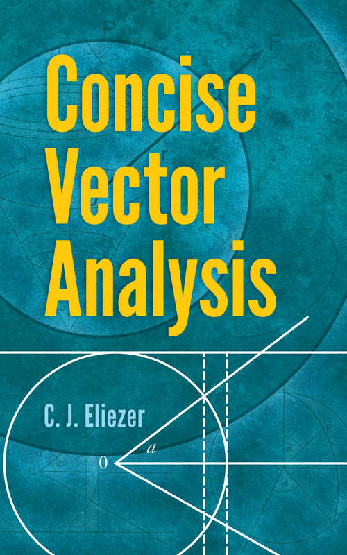 Book cover of Concise Vector Analysis