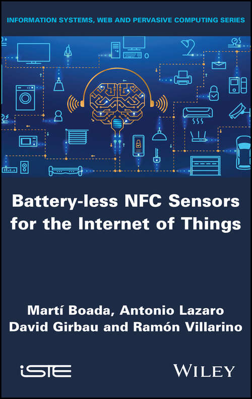 Book cover of Battery-less NFC Sensors for the Internet of Things
