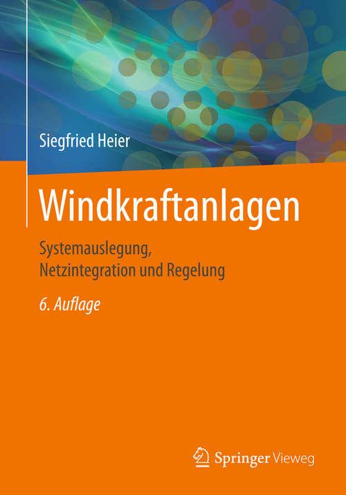 Book cover of Windkraftanlagen
