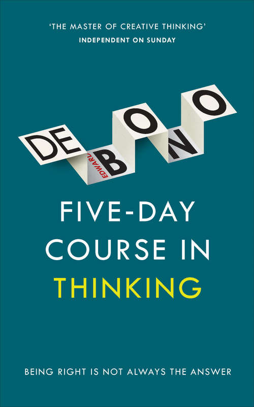Book cover of Five-Day Course in Thinking