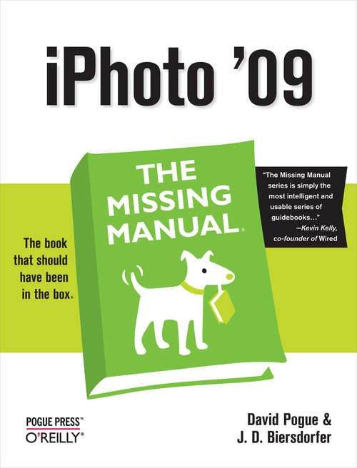 Book cover of iPhoto '09: The Missing Manual (Missing Manual)
