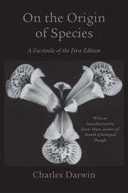 Book cover of On the Origin of Species