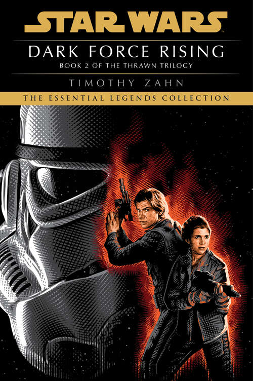 Book cover of Dark Force Rising: Star Wars Legends (The Thrawn Trilogy)