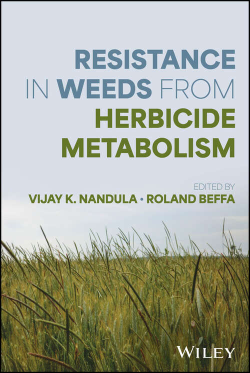 Book cover of Resistance in Weeds from Herbicide Metabolism