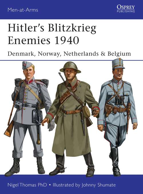 Book cover of Hitler's Blitzkrieg Enemies 1940
