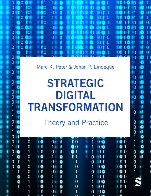 Book cover of Strategic Digital Transformation: Theory and Practice (1)