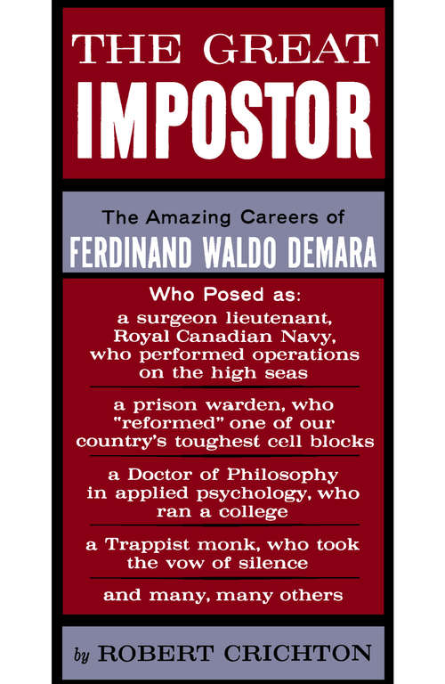 Book cover of The Great Impostor