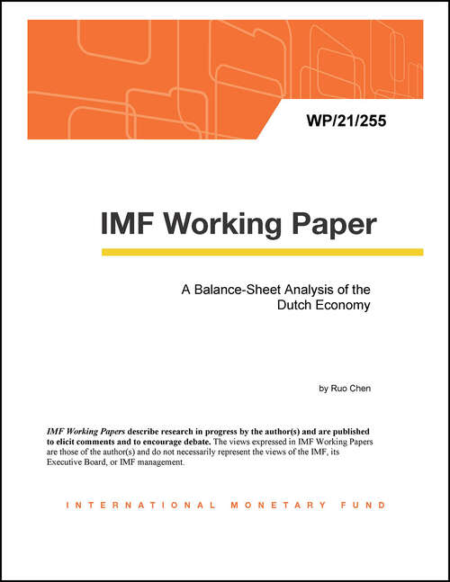 Book cover of A Balance-Sheet Analysis of the Dutch Economy (Imf Working Papers)