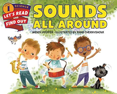 Book cover of Sounds All Around (Let's-Read-and-Find-Out Science #1)