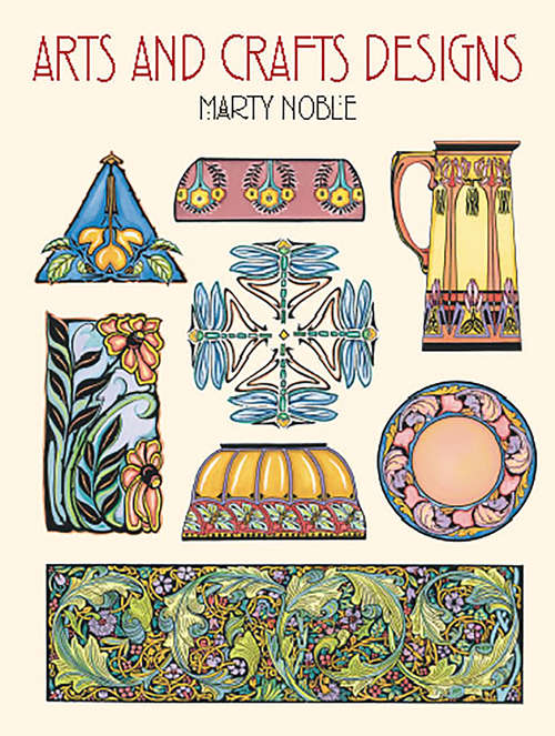 Book cover of Arts and Crafts Designs